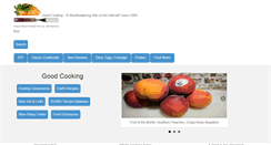 Desktop Screenshot of goodcooking.com