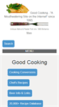 Mobile Screenshot of goodcooking.com